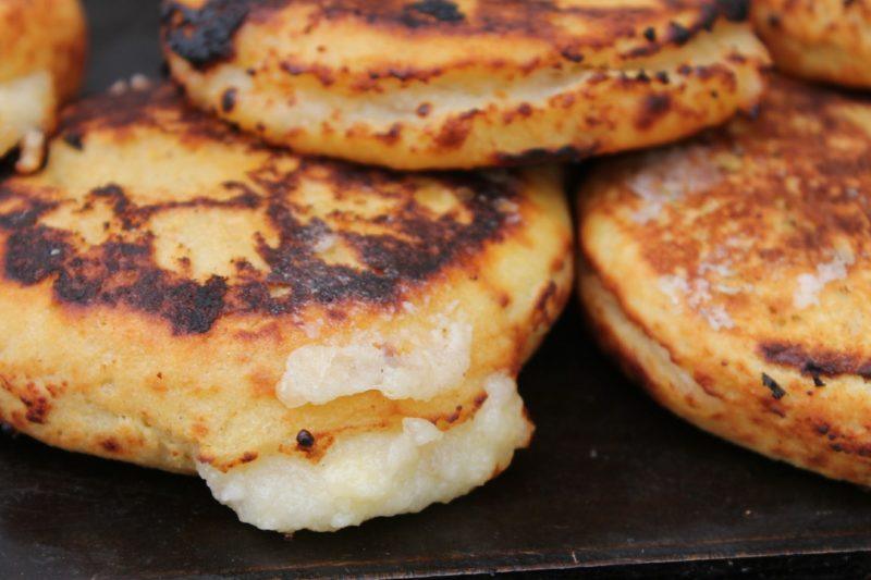Arepas in Colombia