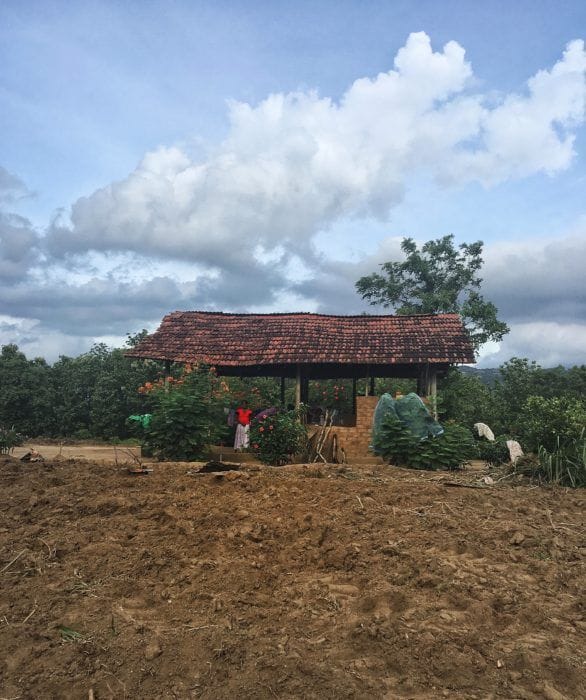Simple houses near Gal Oya Lodge