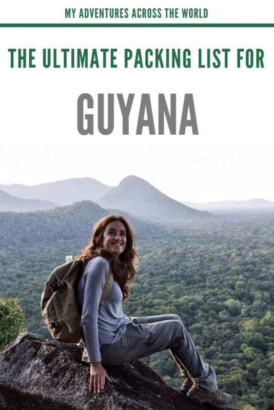 Find out all the jungle clothes you should back for your trip to Guyana - via @clautavani