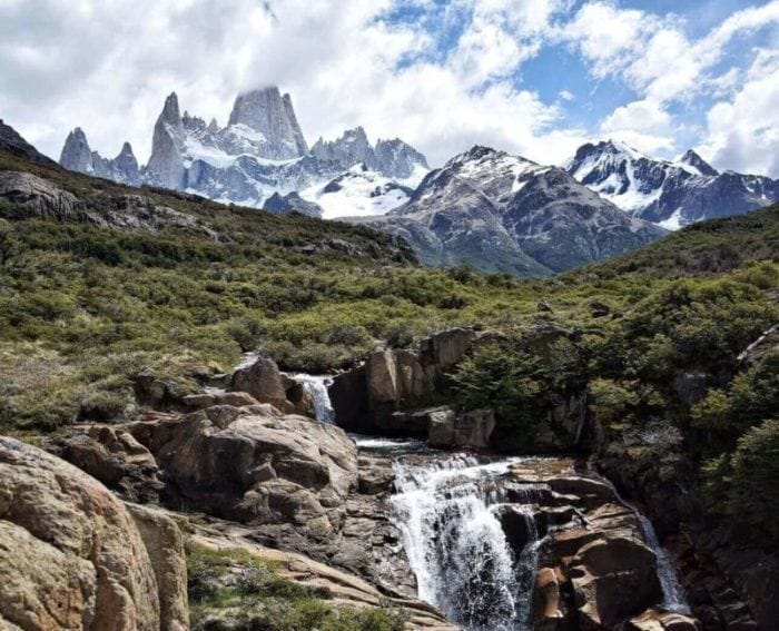 hiking in Patagonia