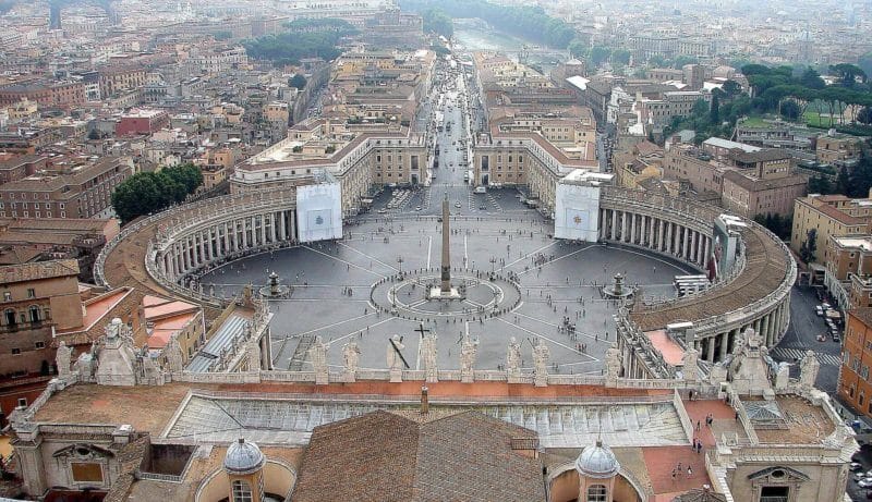 View from St. Peter's Basilica Dome