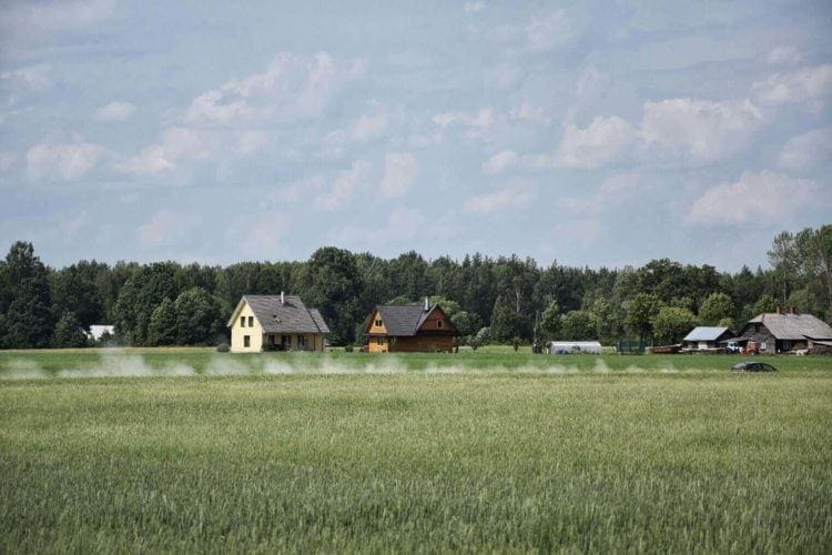 countryside in Latvia
