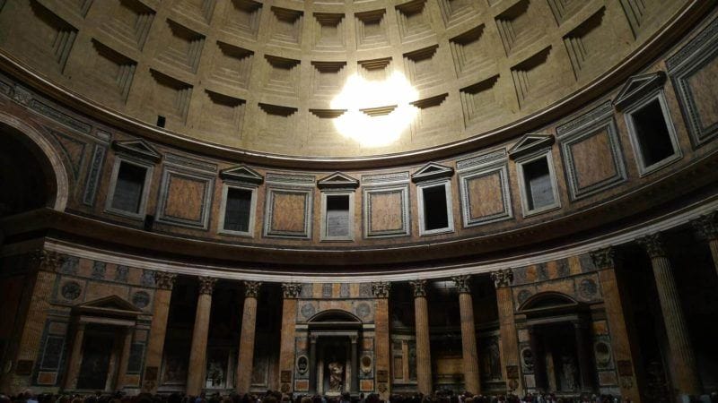 Inside of the Pantheon