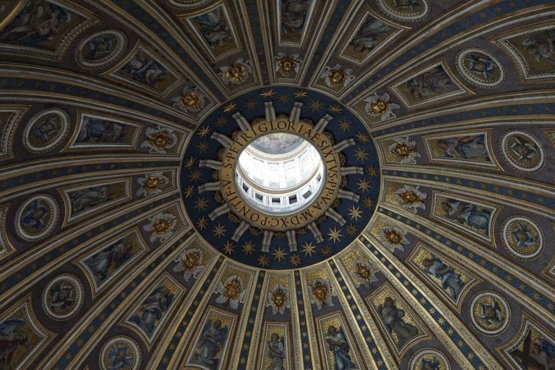 St. Peter's Basilica Dome interior