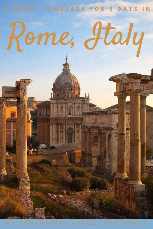 Find out how to spend 5 days in Rome - via @clautavani