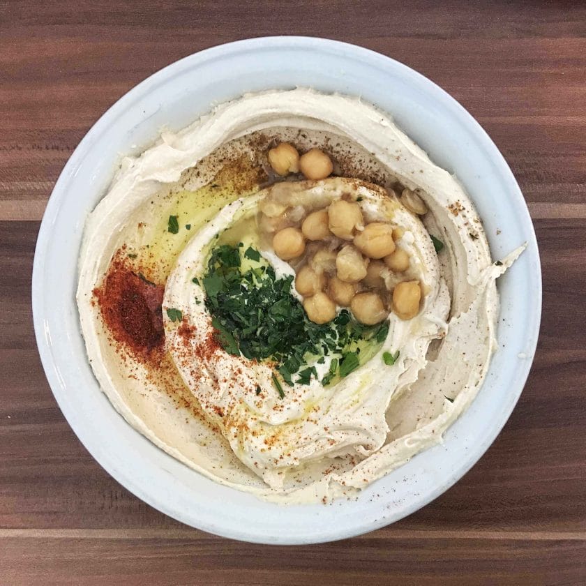 Hummus in Tel Aviv
