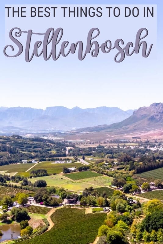 Discover the best things to do in Stellenbosch - via @clautavani