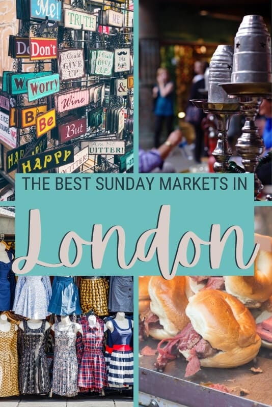 Find out which are the best Sunday markets in London - via @clautavani