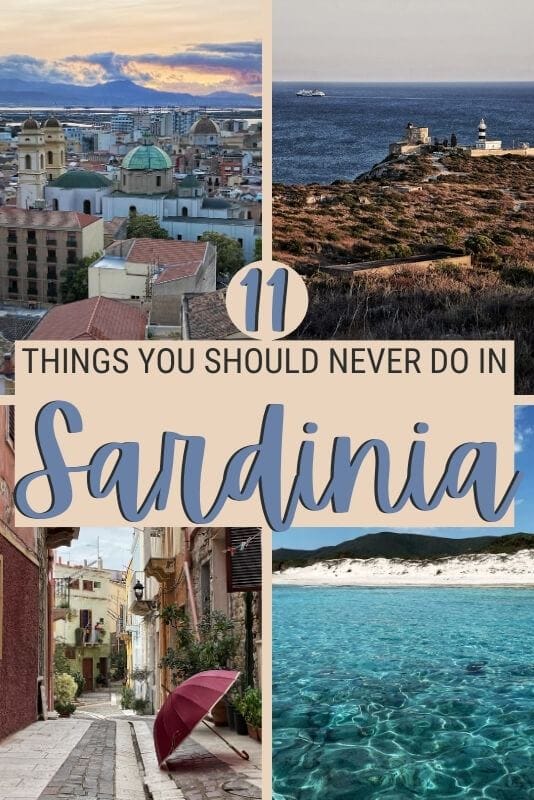 Discover what to never do or say in Sardinia - via @clautavani