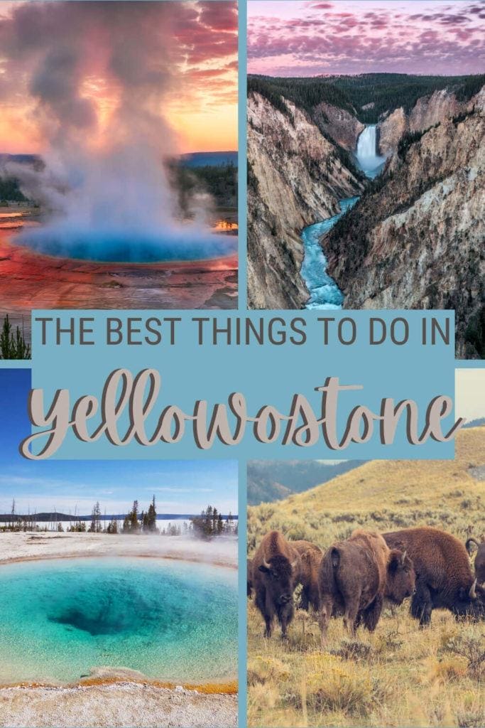 Read about the things to do in Yellowstone - via @clautavani