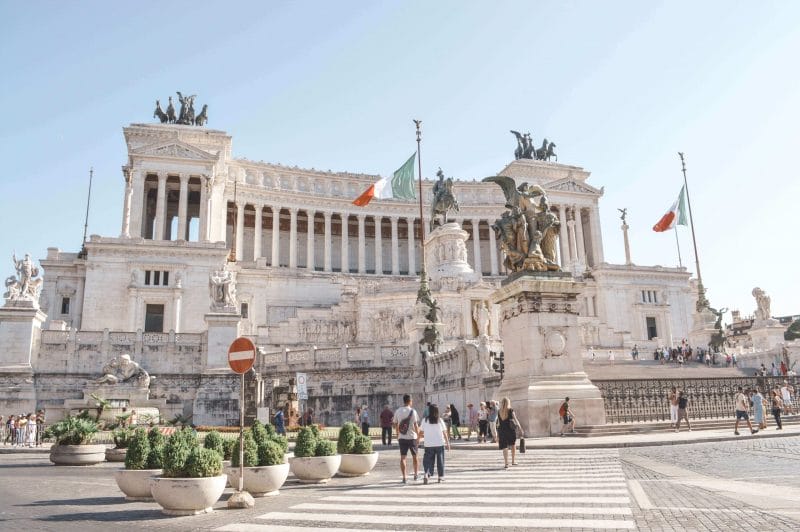 statues in Rome