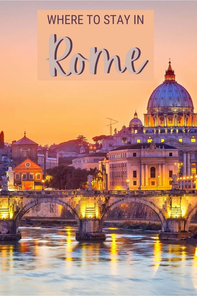 Discover the best places to stay in Rome - via @strictlyrome