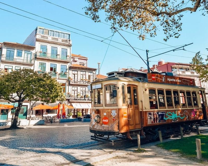 trams of Porto