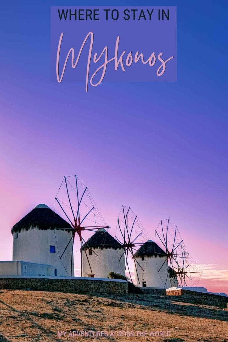 Discover the best places to stay in Mykonos - via @clautavani