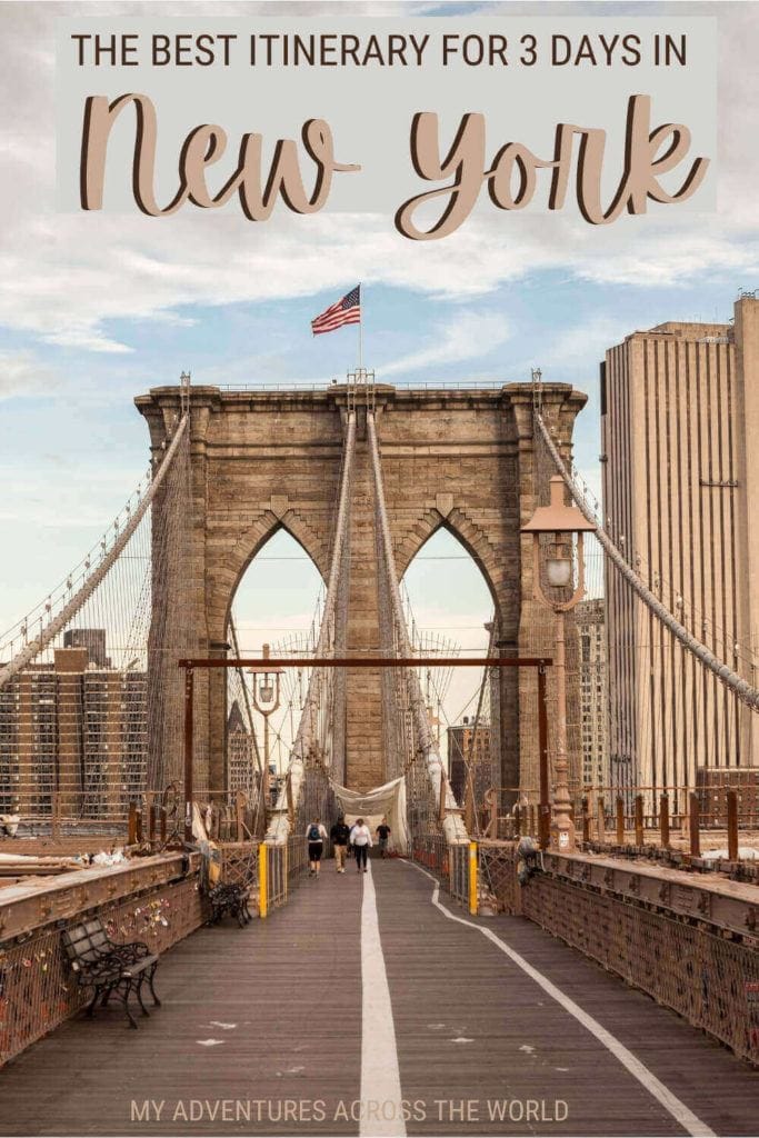 The PERFECT 3 Days in New York City Itinerary (2023 Guide)