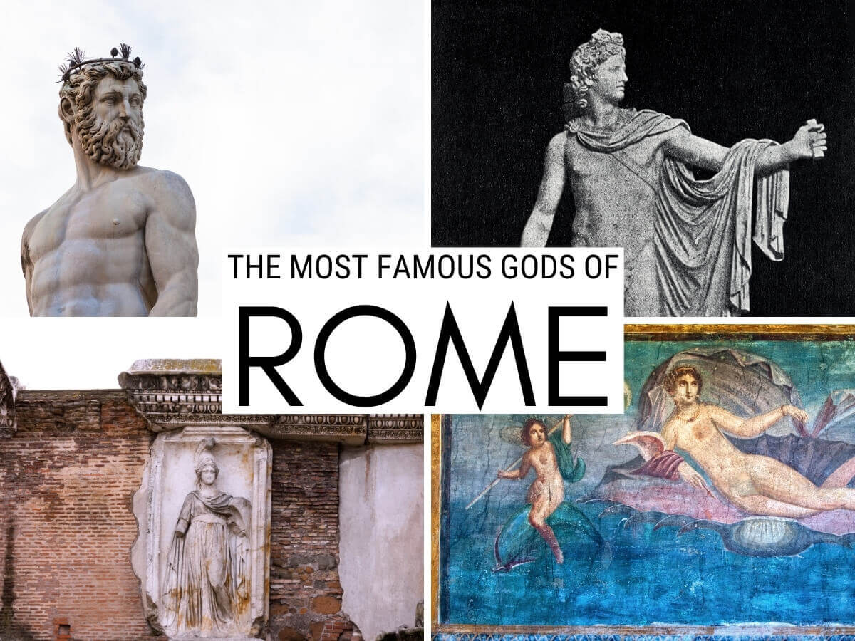 roman gods and goddesses names and powers