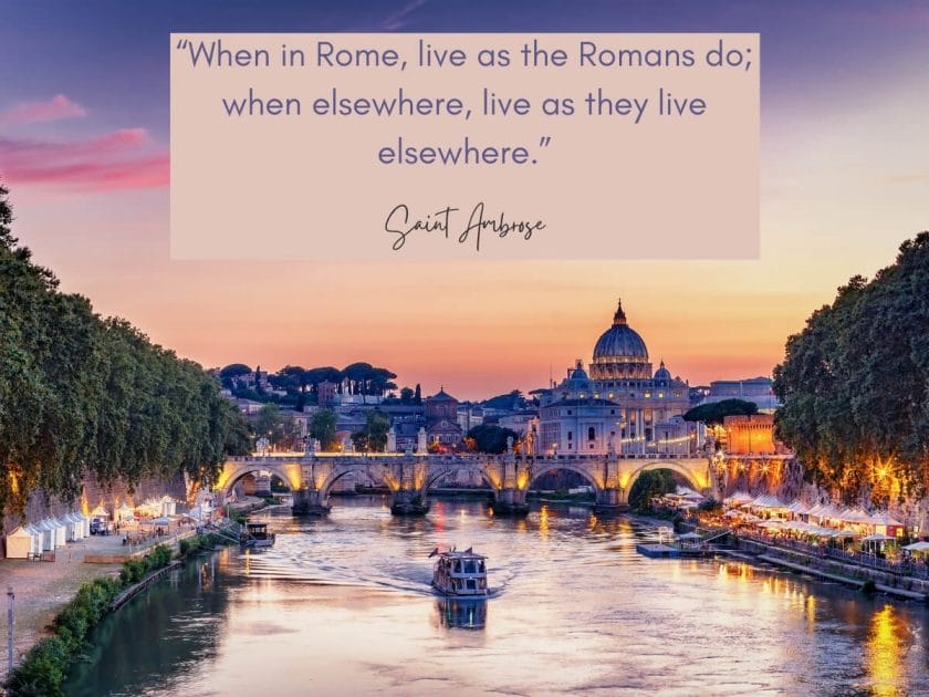 Quotes about Rome