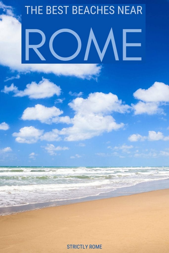 Discover the best beaches near Rome - via @strictlyrome