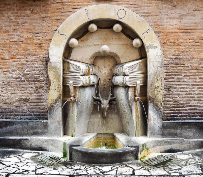 Fountains in Rome