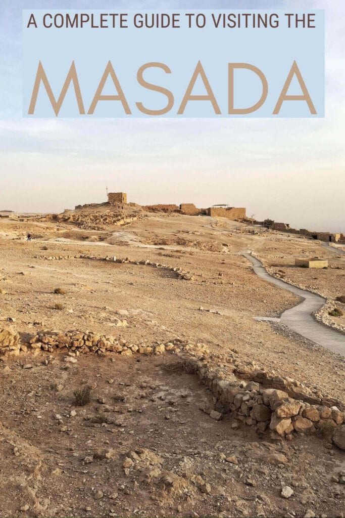Read what you need to know about visiting the Masada - via @clautavani
