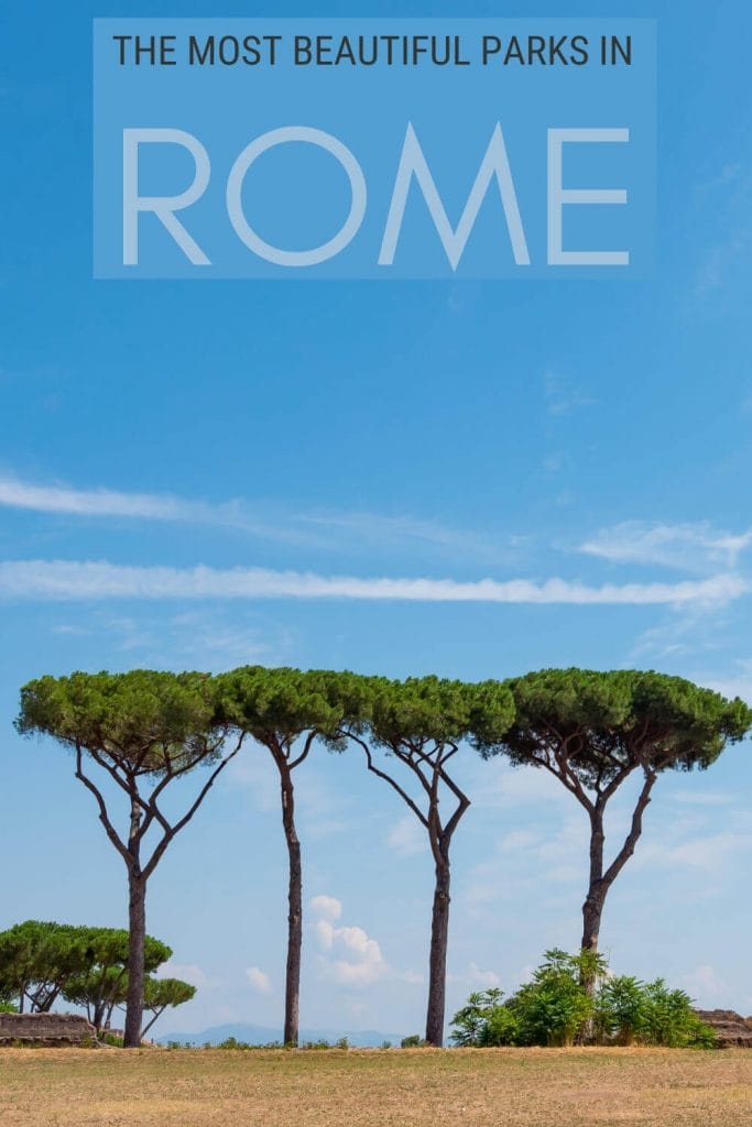 Discover the most beautiful parks in Rome - via @strictlyrome