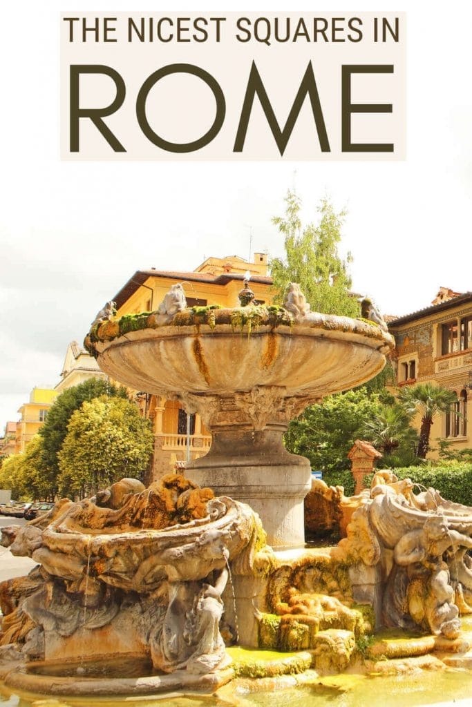 Read about the nicest squares in Rome - via @strictlyrome