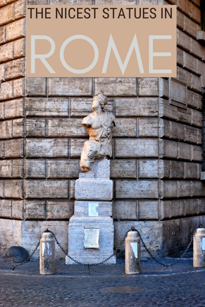 Read about Rome's most famous statues - via @strictlyrome