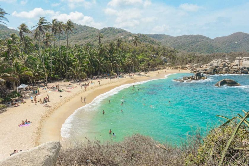 Colombia itinerary best beaches in Colombia