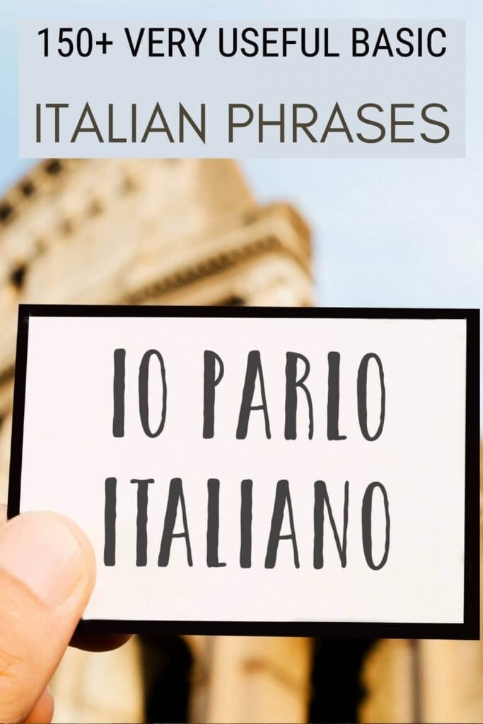Discover the most useful Italian phrases for tourists - via @strictlyrome