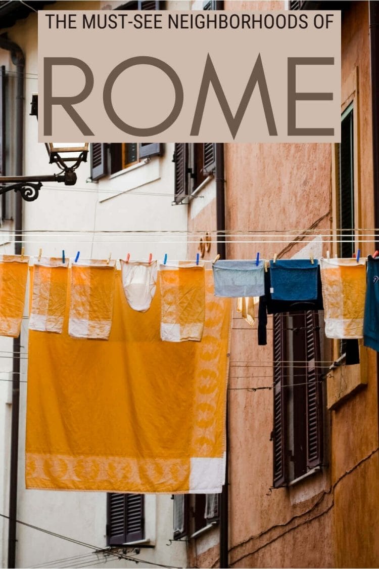 Discover the most charming neighborhoods of Rome - via @strictlyrome