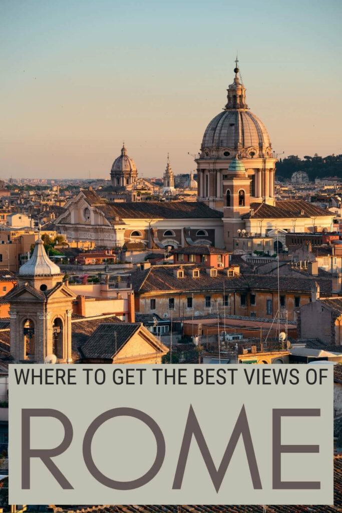 Find out where to get the best views of Rome - via @clautavani