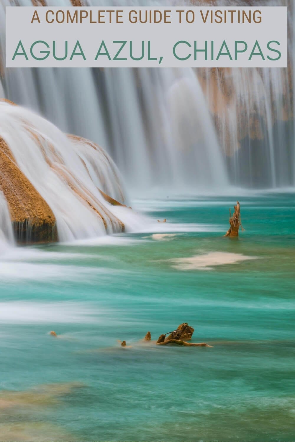 Read the complete guide to visiting Agua Azul waterfalls, Chiapas - via @clautavani