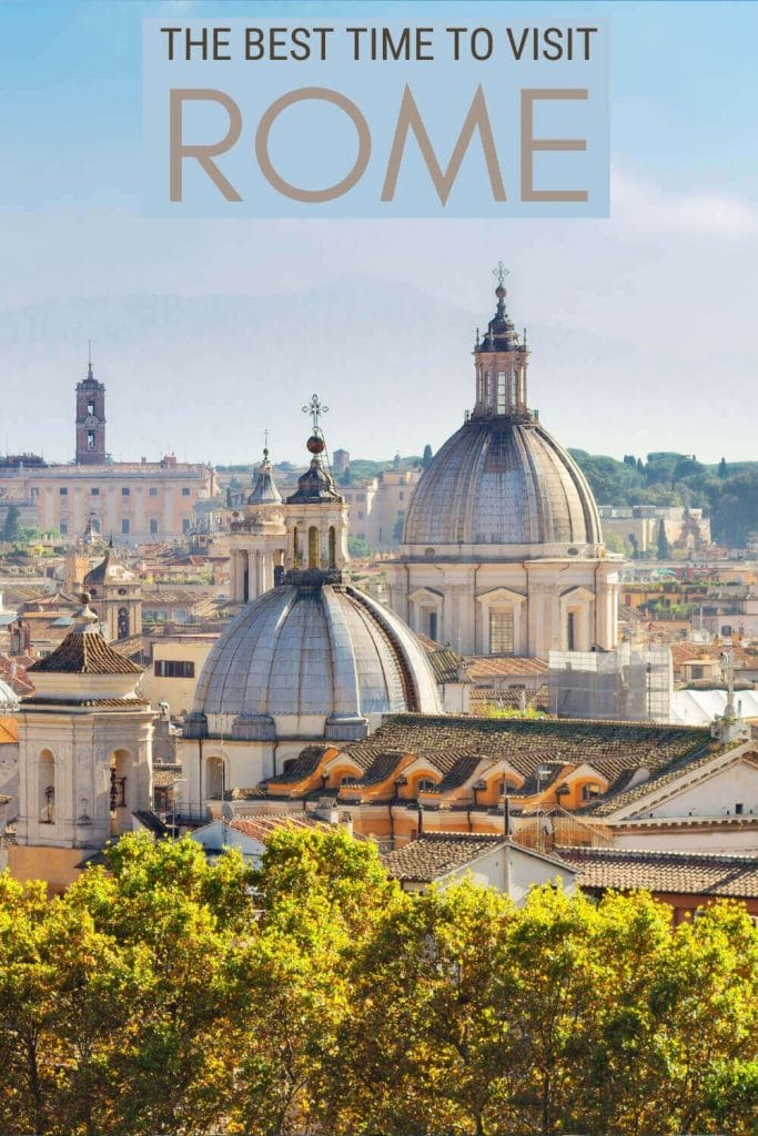 Learn about the best time to visit Rome - via @strictlyrome