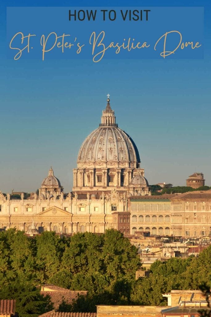Discover what you need to know before you climb St. Peter's Basilica Dome - via @clautavani