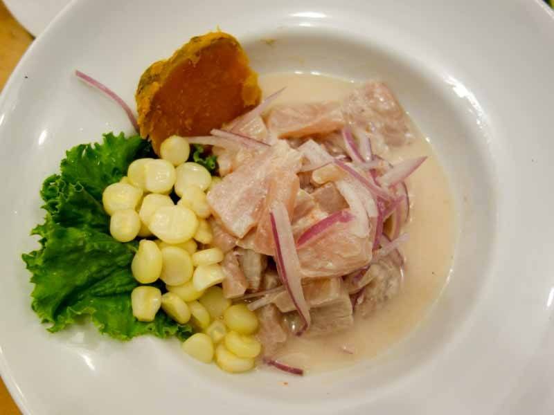 Ceviche visiting Lima