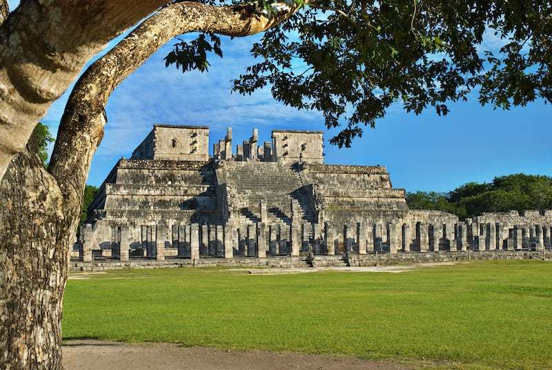 Mayan ruins in Mexico