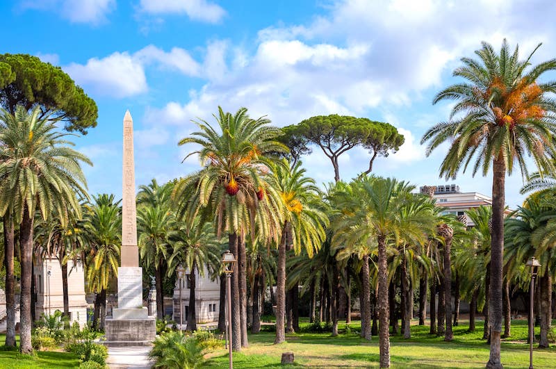 Villa Torlonia Obelisks of Rome