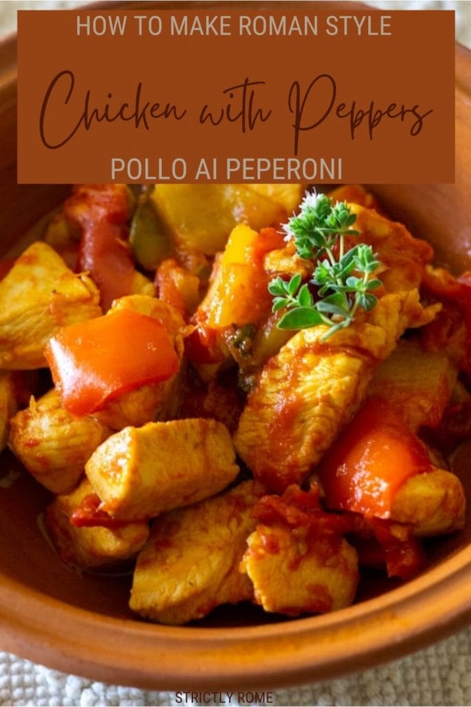 Check out this recipe for pollo ai peperoni Roman style - via @strictlyrome