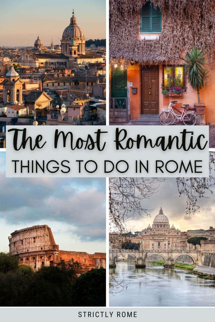 Discover the most romantic things to do in Rome - via @strictlyrome