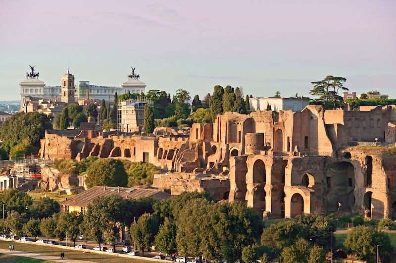 October in Rome