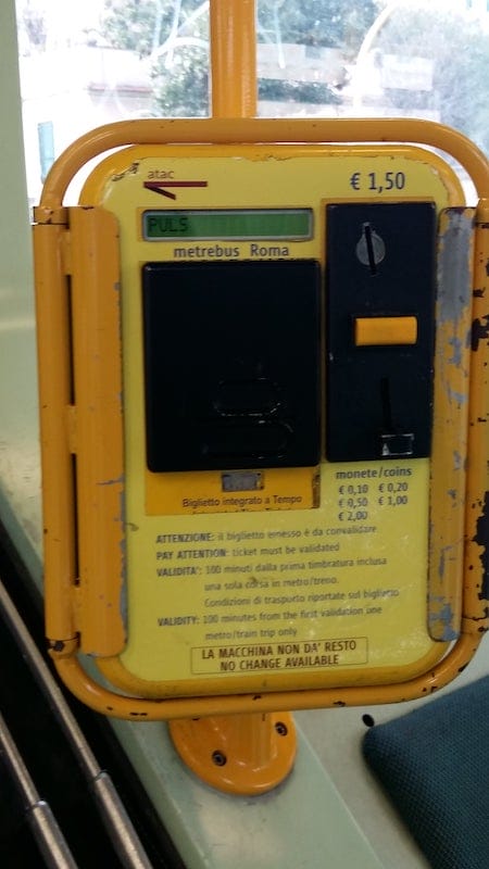ticket machine