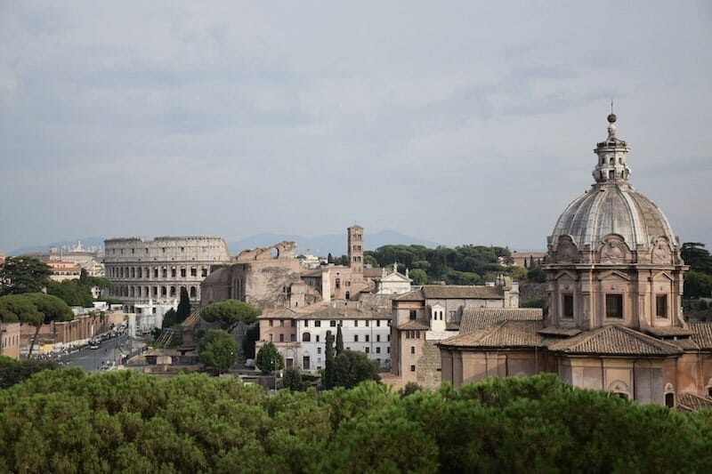 Rome birthday visit the Colosseum