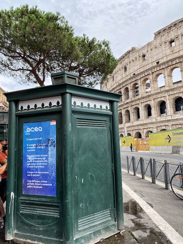 water in Rome