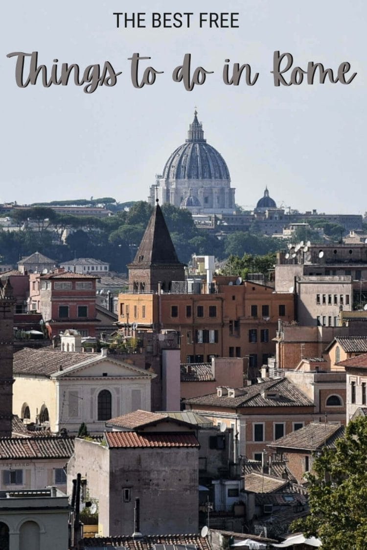 Discover the best free things to do in Rome - via @strictlyrome