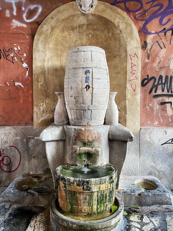Trastevere fountain