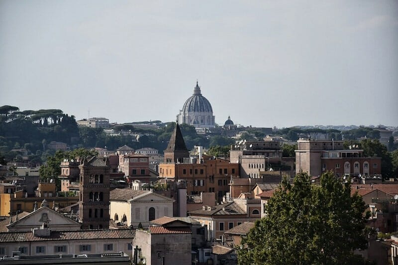 view of St Peter's Dome