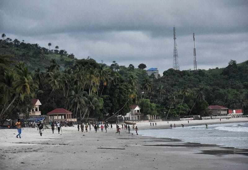 Sierra Leone beach