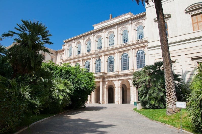 Palazzo Corsini Caravaggio in Rome