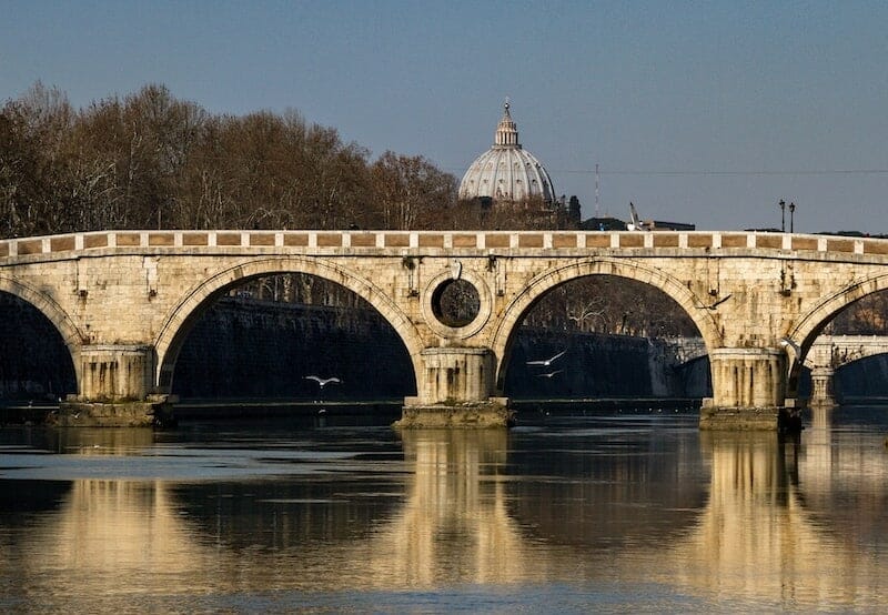 Ponte Sisto famous bridges in Rome