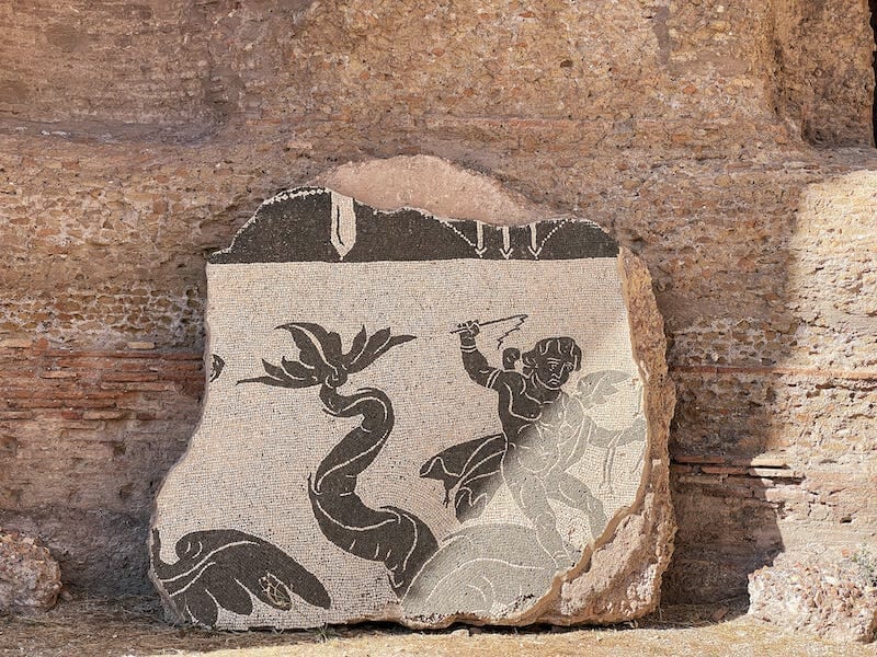 Roman mosaic art